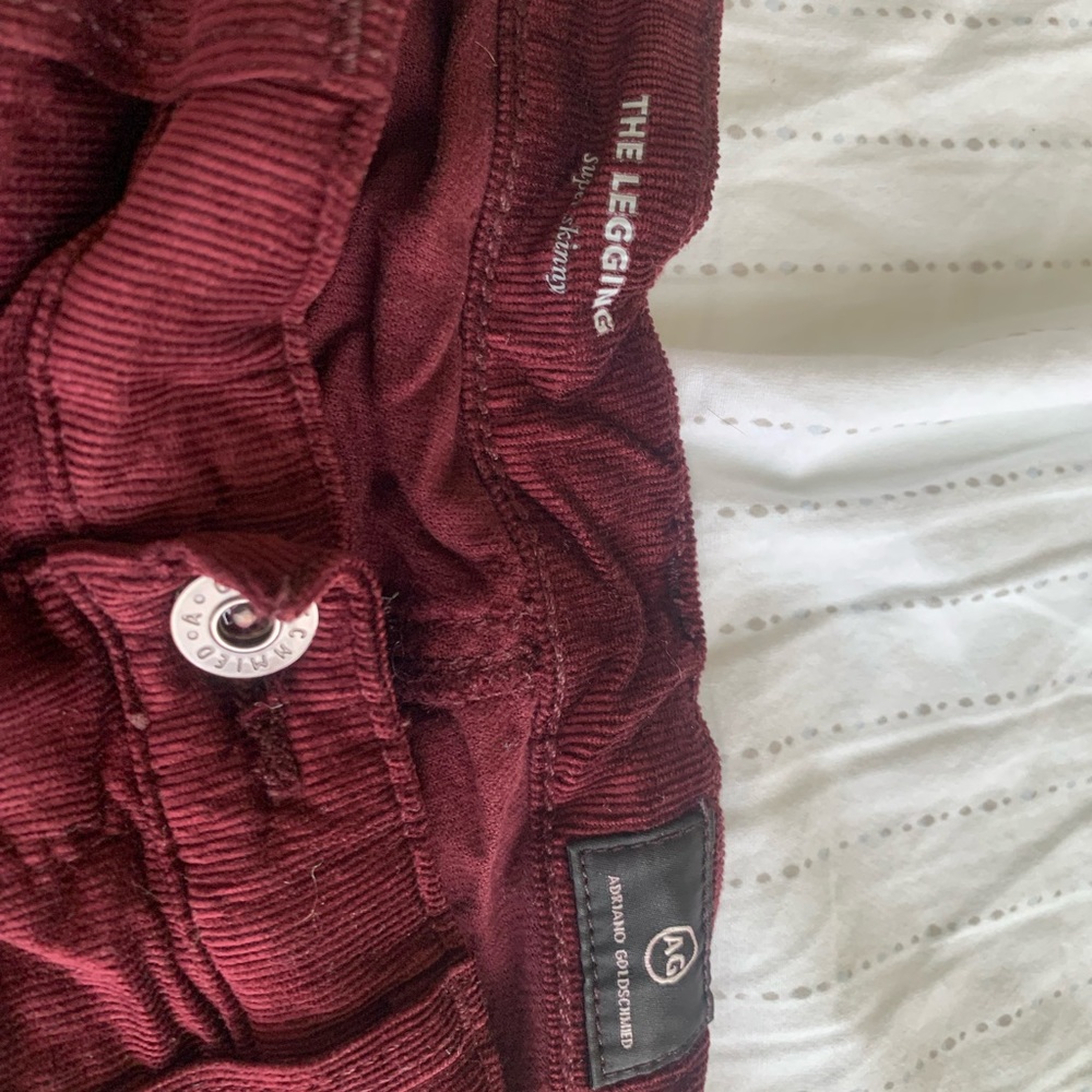 AG corduroy jean